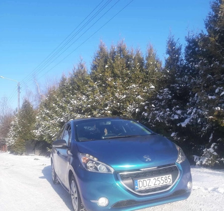 Peugeot 208 cena 22500 przebieg: 193000, rok produkcji 2012 z Golub-Dobrzyń małe 154